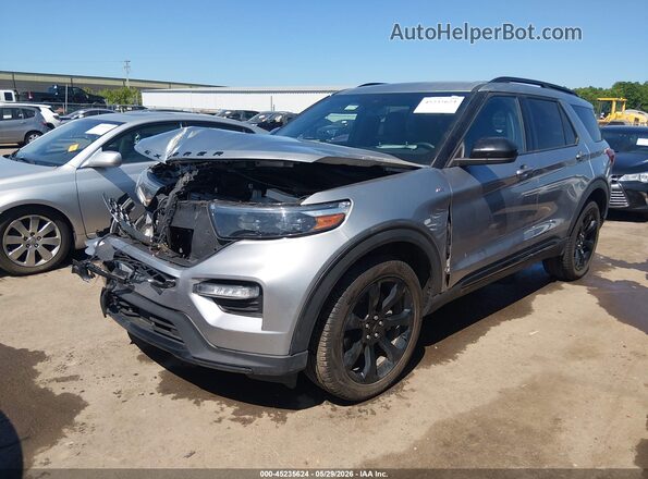 1FMSK8KH5RGA66290 2024 FORD EXPLORER Silver Przód lewy