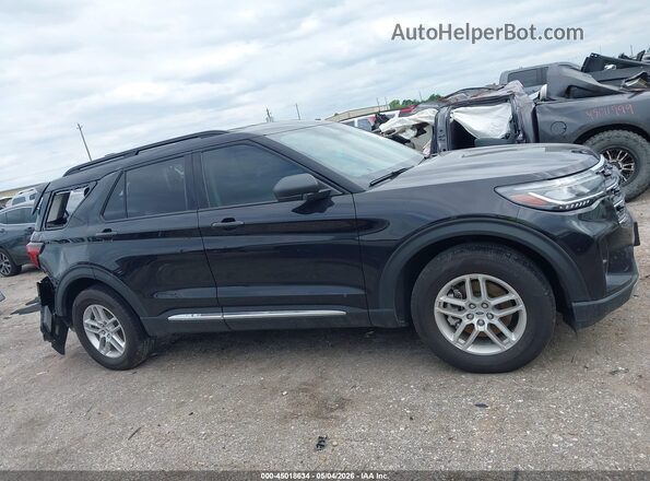 1FMUK7DH0SGC67648 2025 FORD FORD EXPLORER Black Rear interior view