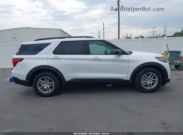1FMUK7DH2TGA09990 2026 FORD EXPLORER White Widok wnętrza 360 stopni