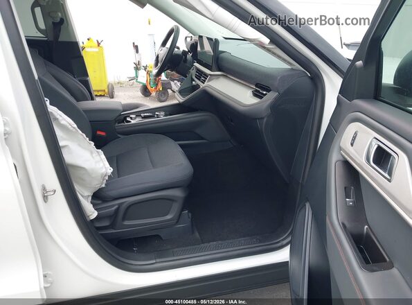 1FMUK7DH2TGA09990 2026 FORD EXPLORER White Widok wnętrza z przodu