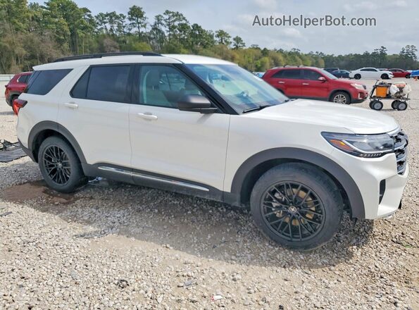 1FMUK7DH5SGC67046 2025 FORD FORD EXPLORER White Delantero derecho