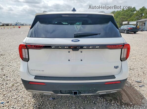 1FMUK7DH5SGC67046 2025 FORD FORD EXPLORER White Vista trasera