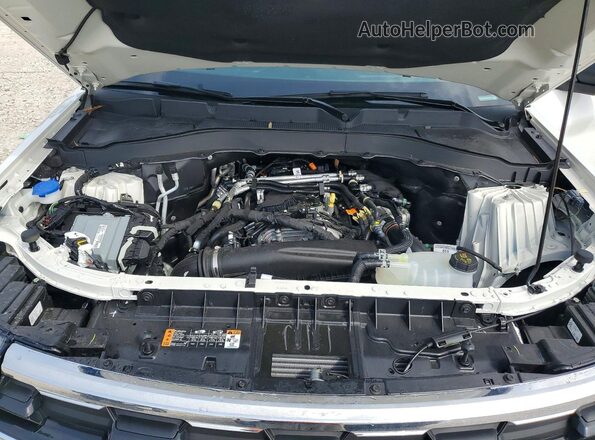 1FMUK7DH5SGC67046 2025 FORD FORD EXPLORER White Vista del compartimento del motor