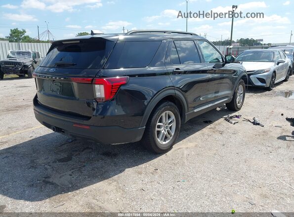 1FMUK7DH7SGC54251 2025 FORD FORD EXPLORER Black Tył prawy