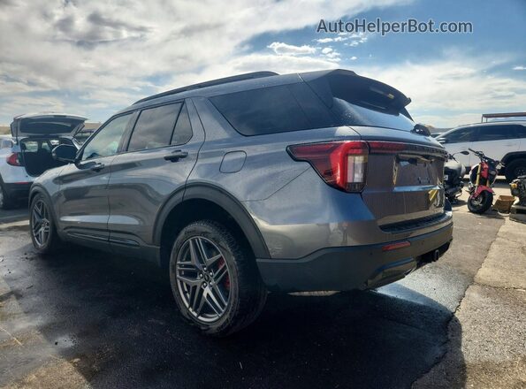 1FMUK7KH7TGA56502 2026 FORD EXPLORER Gray Trasero izquierdo