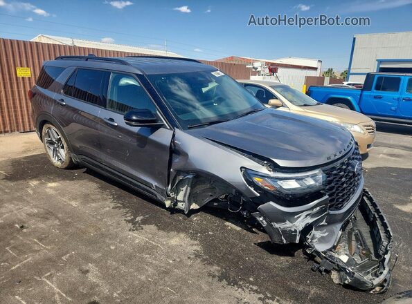 1FMUK7KH7TGA56502 2026 FORD EXPLORER Gray Delantero derecho
