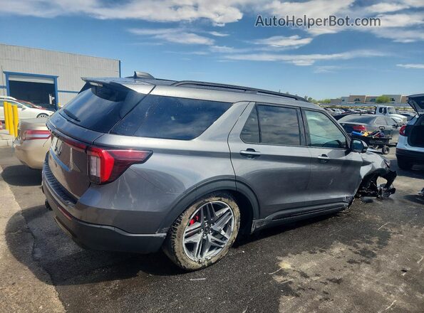 1FMUK7KH7TGA56502 2026 FORD EXPLORER Gray Trasero derecho