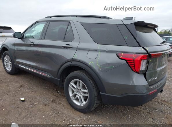 1FMUK8DH0SGC78932 2025 FORD EXPLORER Gray Задня ліва чверть