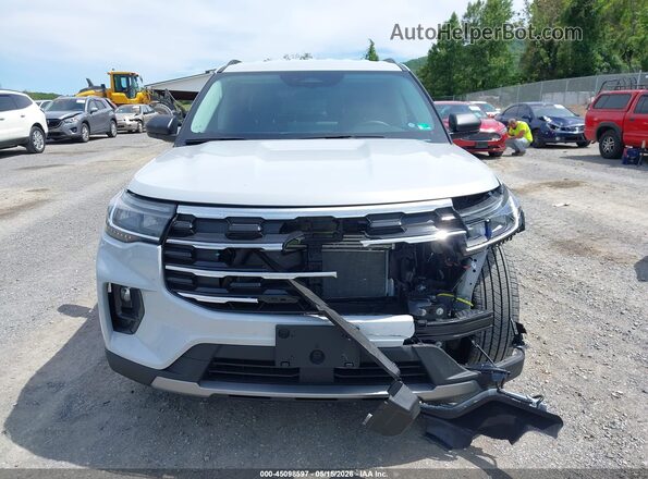 1FMUK8DH2TGA51887 2026 FORD EXPLORER Silver Widok zestawu wskaźników