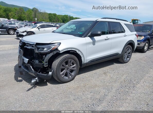 1FMUK8DH2TGA51887 2026 FORD EXPLORER Silver Przód lewy
