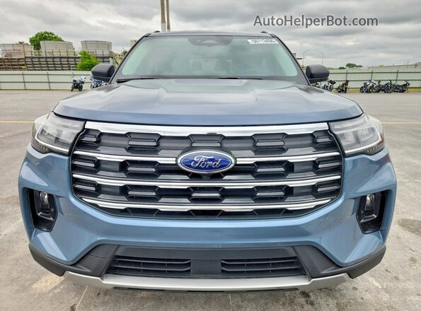 1FMUK8DH3SGC63017 2025 FORD EXPLORER Blue Vista frontal