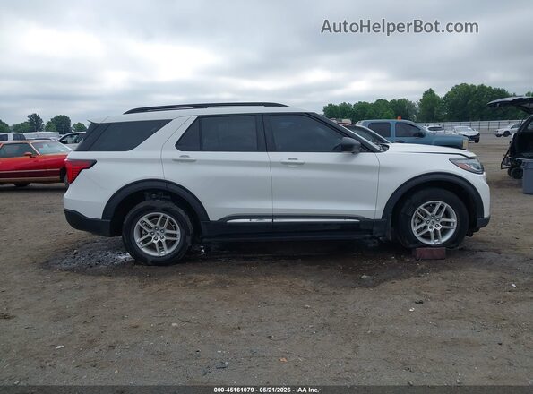 1FMUK8DH6SGA48716 2025 FORD EXPLORER White 360 interior view