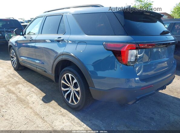1FMUK8KH3SGC85599 2025 FORD EXPLORER Серый Задняя левая четверть