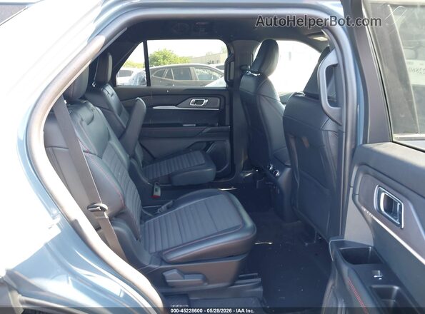 1FMUK8KH3SGC85599 2025 FORD EXPLORER Серый Вид наклейки с VIN-кодом