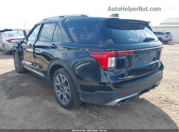 1FMWK7HC7SGC40132 2025 FORD EXPLORER Black Հետևի ձախ