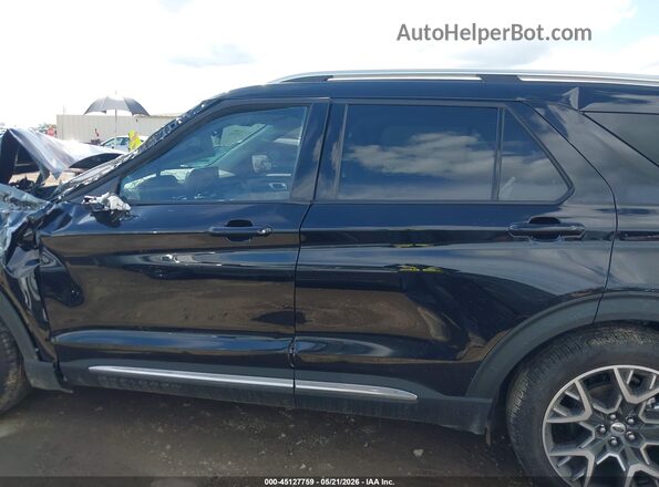 1FMWK7HC7SGC40132 2025 FORD EXPLORER Black Սալոնի 360 աստիճան տեսք