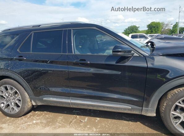 1FMWK7HC7SGC40132 2025 FORD EXPLORER Black Սալոնի հետևի տեսք