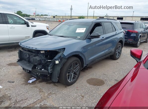 1FMWK8GC0SGC43039 2025 FORD FORD EXPLORER Blue Передня ліва чверть
