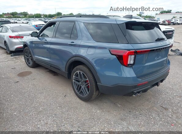1FMWK8GC0SGC43039 2025 FORD FORD EXPLORER Blue Задня ліва чверть