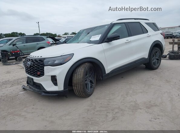1FMWK8GC0SGC67261 2025 FORD FORD EXPLORER White Front left