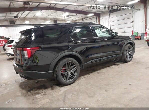 1FMWK8GC1SGC92881 2025 FORD EXPLORER Black Հետևի աջ