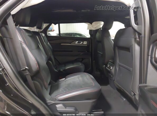 1FMWK8GC1SGC92881 2025 FORD EXPLORER Black VIN կոդի պիտակի տեսք