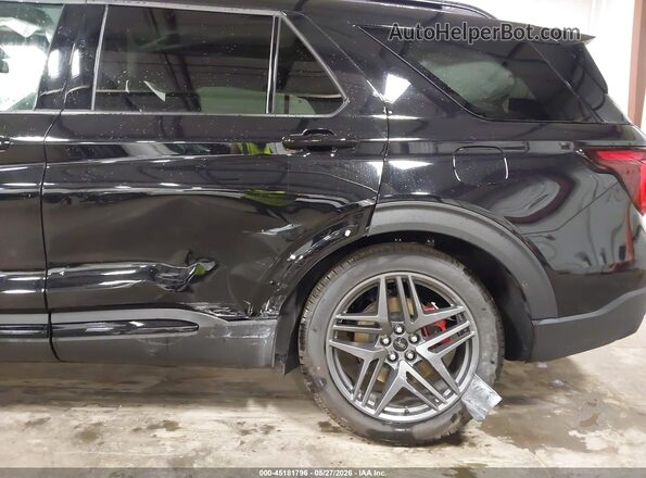 1FMWK8GC1SGC92881 2025 FORD EXPLORER Black Դիմացի տեսք