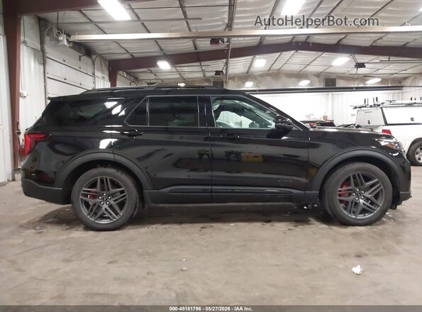 1FMWK8GC1SGC92881 2025 FORD EXPLORER Black Սալոնի հետևի տեսք