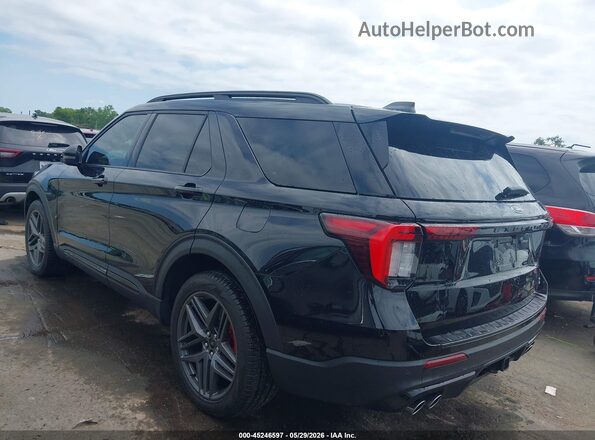 1FMWK8GC1SGC96509 2025 FORD EXPLORER Черный Панорамный вид салона 360°