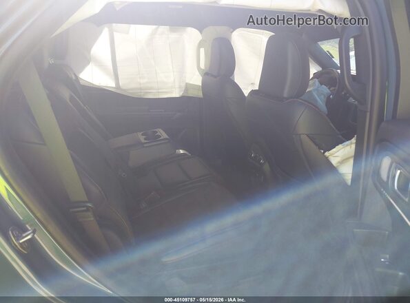 1FMWK8GC1TGA09087 2026 FORD EXPLORER Black VIN sticker view