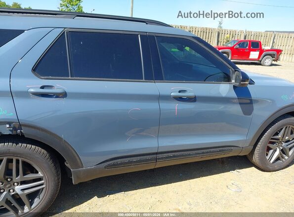 1FMWK8GC3SGC18183 2025 FORD FORD EXPLORER Blue Սալոնի 360 աստիճան տեսք