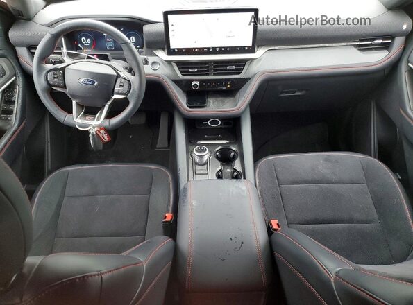 1FMWK8GC5SGC16581 2025 FORD EXPLORER Синий Вид панели приборов