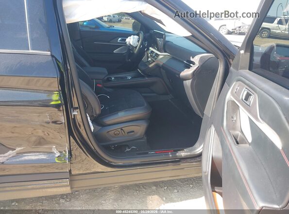 1FMWK8GC8SGA01762 2025 FORD EXPLORER Black Front interior view