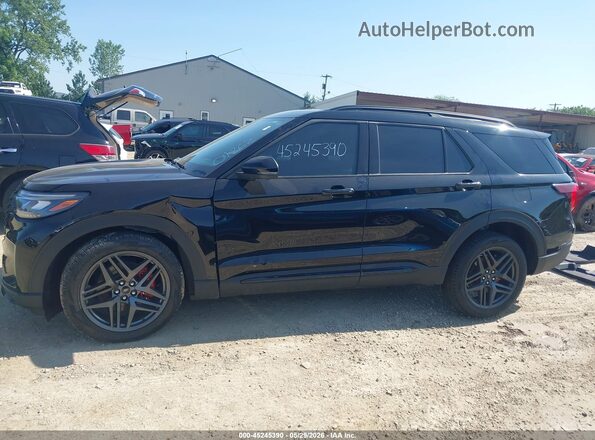 1FMWK8GC8SGA01762 2025 FORD EXPLORER Black Rear interior view