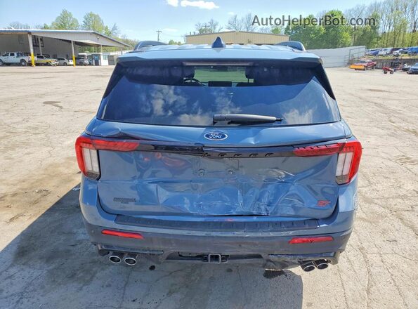 1FMWK8GC9SGC52645 2025 FORD EXPLORER Gray Widok z tyłu