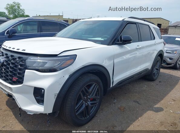 1FMWK8GCXTGA21335 2026 FORD EXPLORER White Front left
