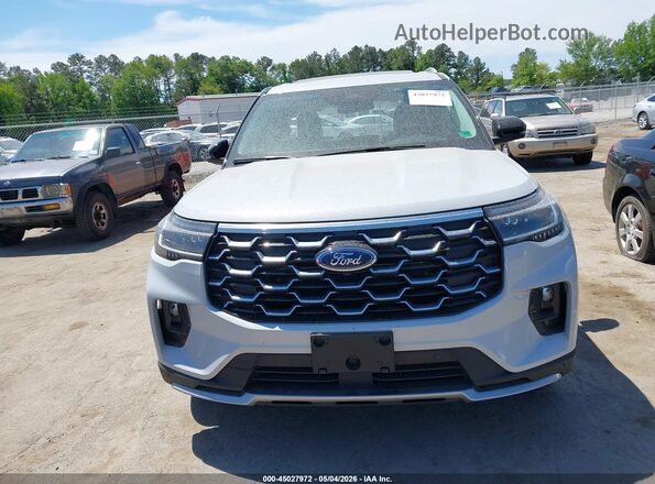 1FMWK8HC4SGC67374 2025 FORD FORD EXPLORER Light Blue ხელსაწყოთა პანელის ხედი