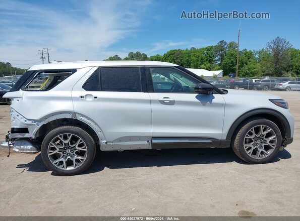 1FMWK8HC4SGC67374 2025 FORD FORD EXPLORER Light Blue უკანა სალონის ხედი