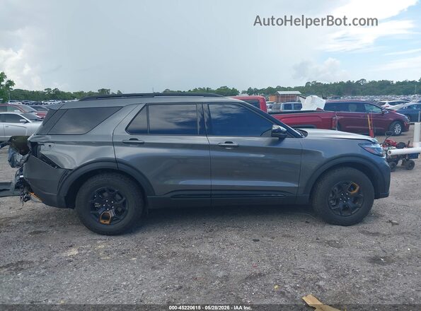 1FMWK8JC8TGA19771 2026 FORD EXPLORER Gray Rear interior view