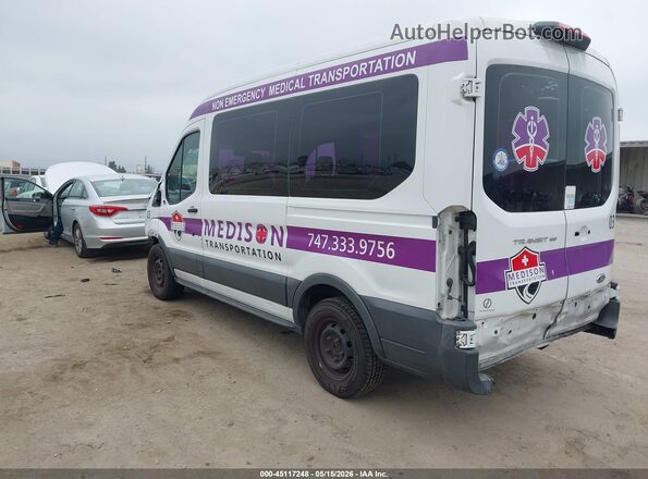 1FMZK1CMXJKA43381 2018 FORD TRANSIT-150 White Задня ліва чверть