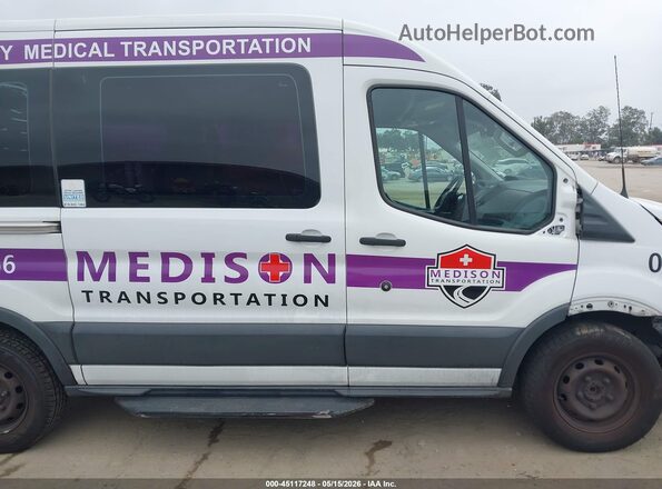 1FMZK1CMXJKA43381 2018 FORD TRANSIT-150 White Панорамний вид салону 360°