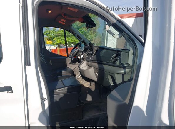 1FMZK1Y8XLKA84902 2020 FORD TRANSIT-150 PASSENGER VAN White Widok wnętrza z przodu