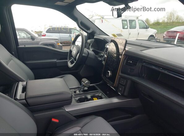 1FT6W5L70SWG29207 2025 FORD F-150 LIGHTNING Blue Вид салону спереду