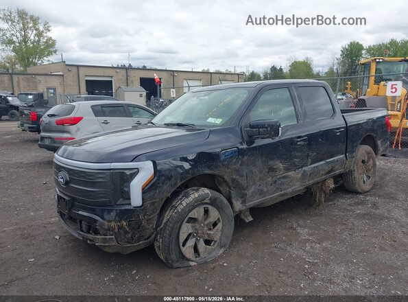 1FT6W5L70SWG29207 2025 FORD F-150 LIGHTNING Blue Передня ліва чверть
