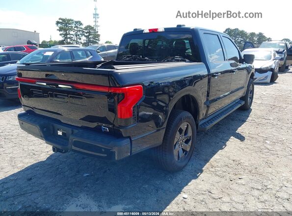 1FT6W5L74SWG22051 2025 FORD F-150 LIGHTNING Black Rear right