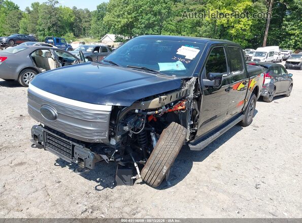 1FT6W5L74SWG22051 2025 FORD F-150 LIGHTNING Black Front left