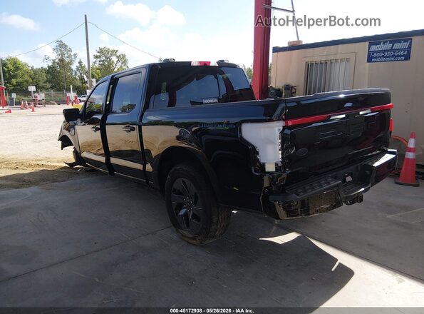 1FT6W5L75SWG06876 2025 FORD F-150 LIGHTNING Black Tył lewy