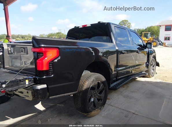 1FT6W5L75SWG06876 2025 FORD F-150 LIGHTNING Black Tył prawy