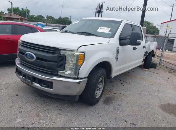 1FT7W2A60HEB28040 2017 FORD F-250 White Vista tres cuartos delantera izquierda