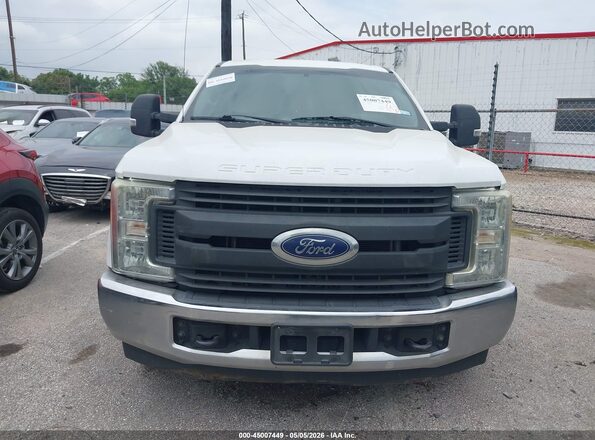 1FT7W2A60HEB28040 2017 FORD F-250 White Vista del cuadro de instrumentos